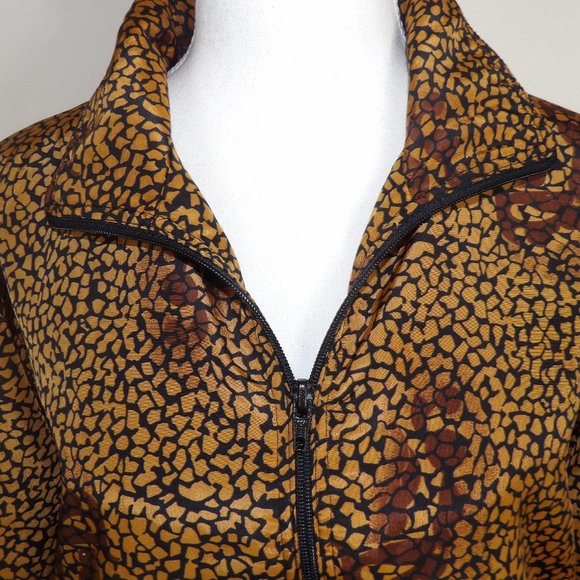 Vintage EVR Div Of Rousso Apparel Silk Bomber Jacket - Picture 3 of 7